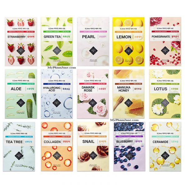 Mặt nạ giấy Etude house 0.2mm skin firming collagen