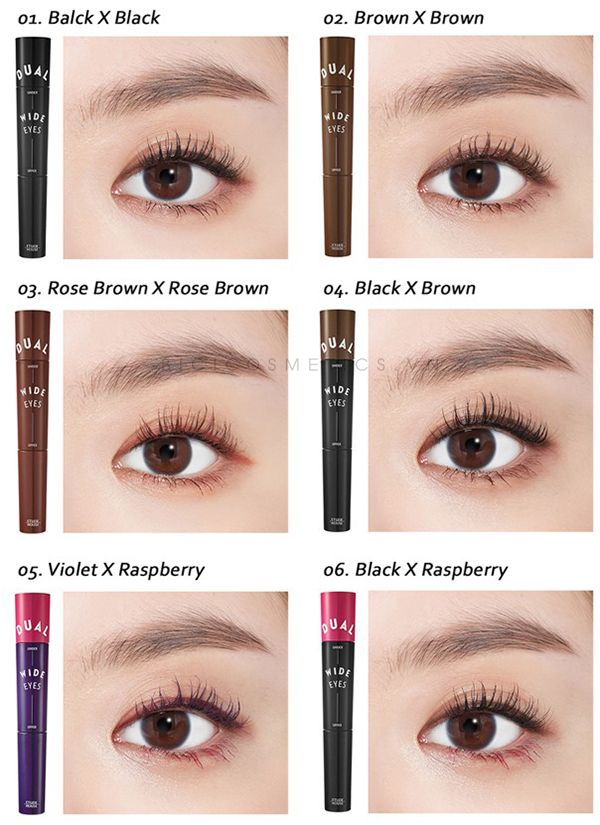 Etude House Dual Wide Eyes Mascara