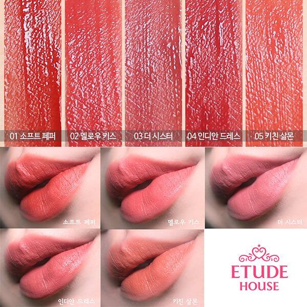  Son Tint Lì Etude House Quick & Easy Blur Tint 