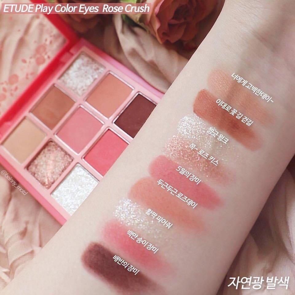 Phấn Mắt 9 Ô Etude House Play Color Eyes Rose Crush