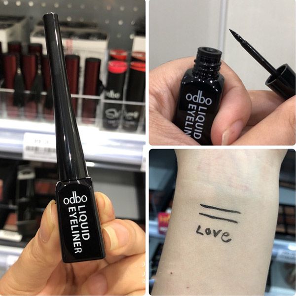 Kẻ mắt nước Eyeliner ODBO Liquid Brush Waterproof Eyeliner OD335