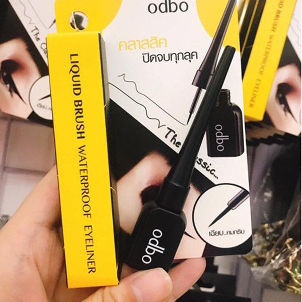 Kẻ mắt nước Eyeliner ODBO Liquid Brush Waterproof Eyeliner OD335