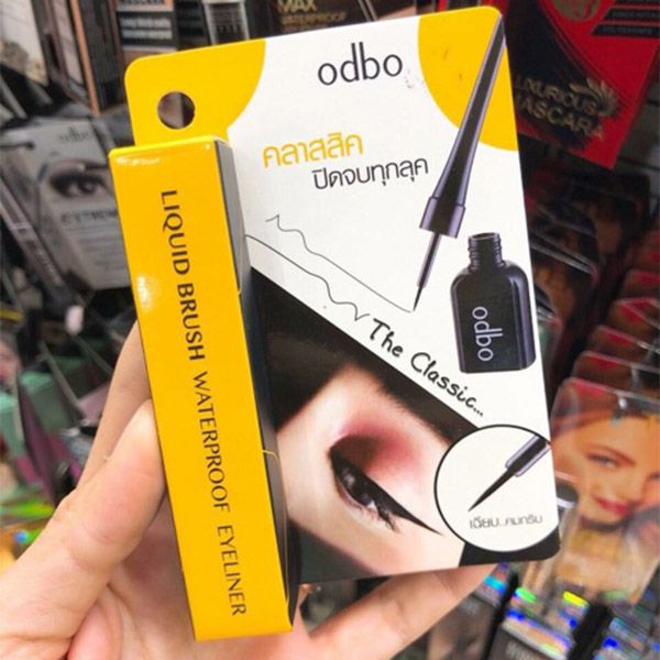 Kẻ mắt nước Eyeliner ODBO Liquid Brush Waterproof Eyeliner OD335