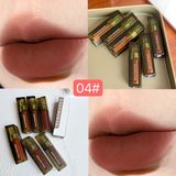  Son Kem Lì Mịn Môi HERORANGE Floating Fog Naked Lip Glaze Nội Địa Trung 