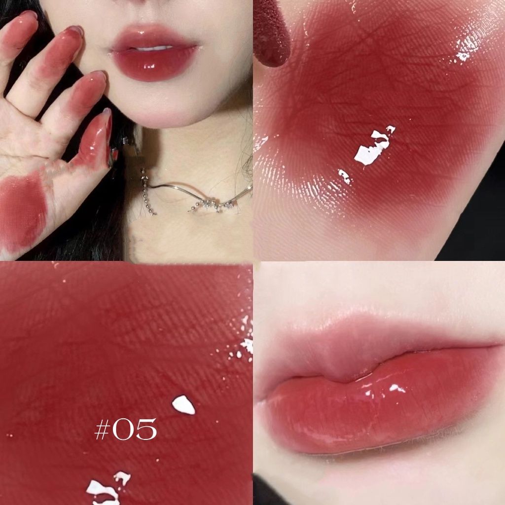  Son Bóng Bền Màu Mềm Môi CAPPUVINI Syrup Lip Gel Nội Địa Trung 