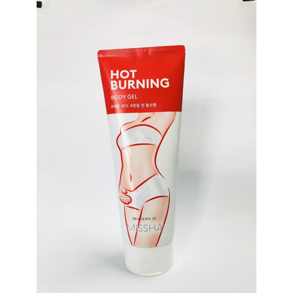 Gel Tan Mỡ Missha Hot Burning Perfect Body Gel 200ml