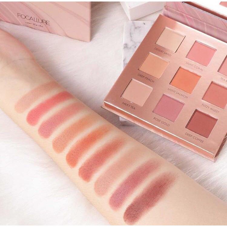  Bảng Phấn Mắt 9 Ô FOCALLURE 9-PAN Eyeshadow Palette | FA-62 