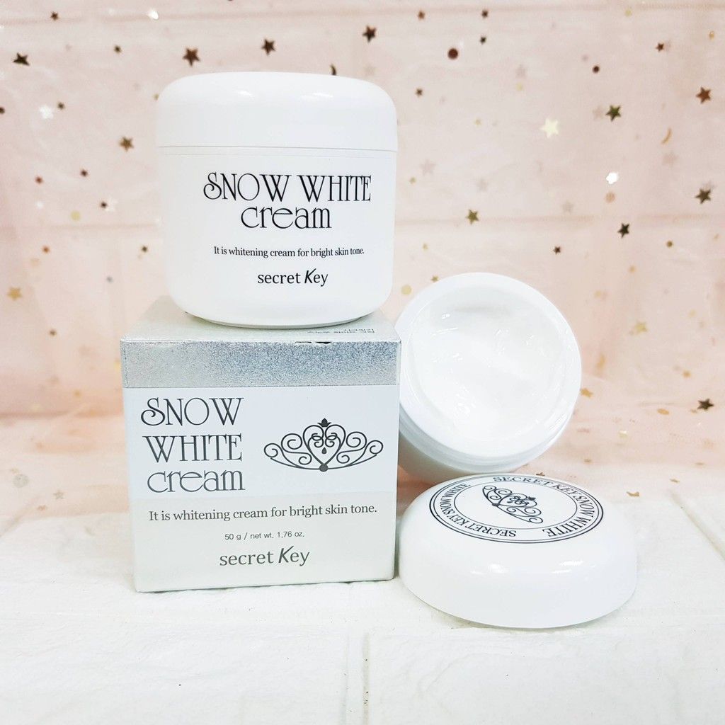  Kem Dưỡng Trắng Snow White Cream Secret Key 50gr 