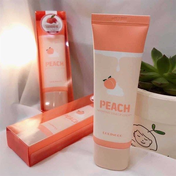  Kem Nâng Tone Không Lộ Vân Da Trái Đào CORINGCO Peach Whipping Tone Up Cream Hàn Quốc - 50ml 