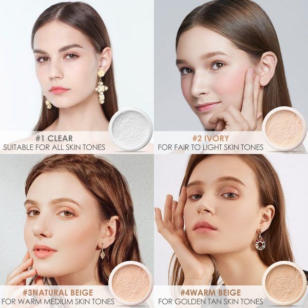 Phấn Phủ Bột Kiềm Dầu 2 Cách Dùng FOCALLURE Match Max Baking & Setting Matte Loose Powder | FA-154