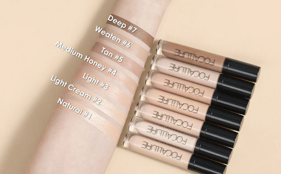 Kem Che Khuyết Điểm Bền Màu FOCALLURE Liquid Long Lasting Concealer | FA-52