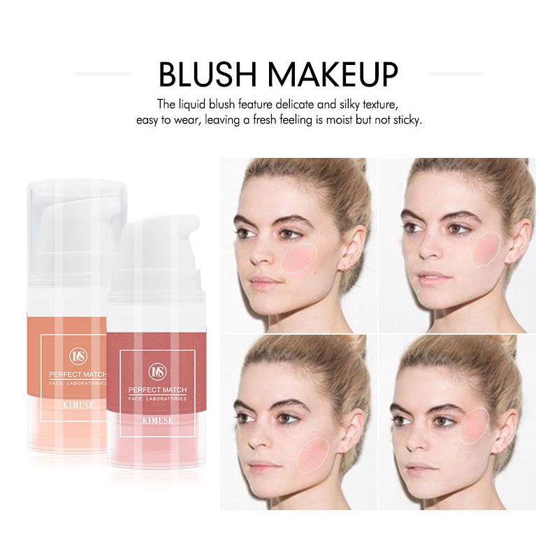 Má Hồng Kem KIMUSE Blusher Match Liquid Blush