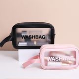  Túi Đựng Mỹ Phẩm Trong Suốt Chống Thấm Nước WASH BAG (Giao màu ngẫu nhiên) 