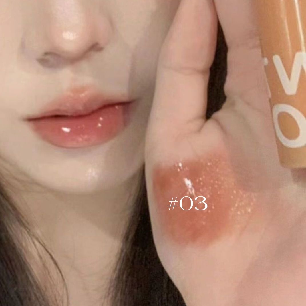  Son Bóng Bền Màu Mềm Môi CAPPUVINI Syrup Lip Gel Nội Địa Trung 