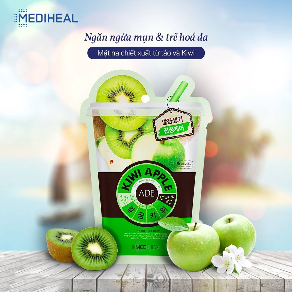 Mặt Nạ Chiết Xuất Từ Hoa Quả Mediheal Vita Mask