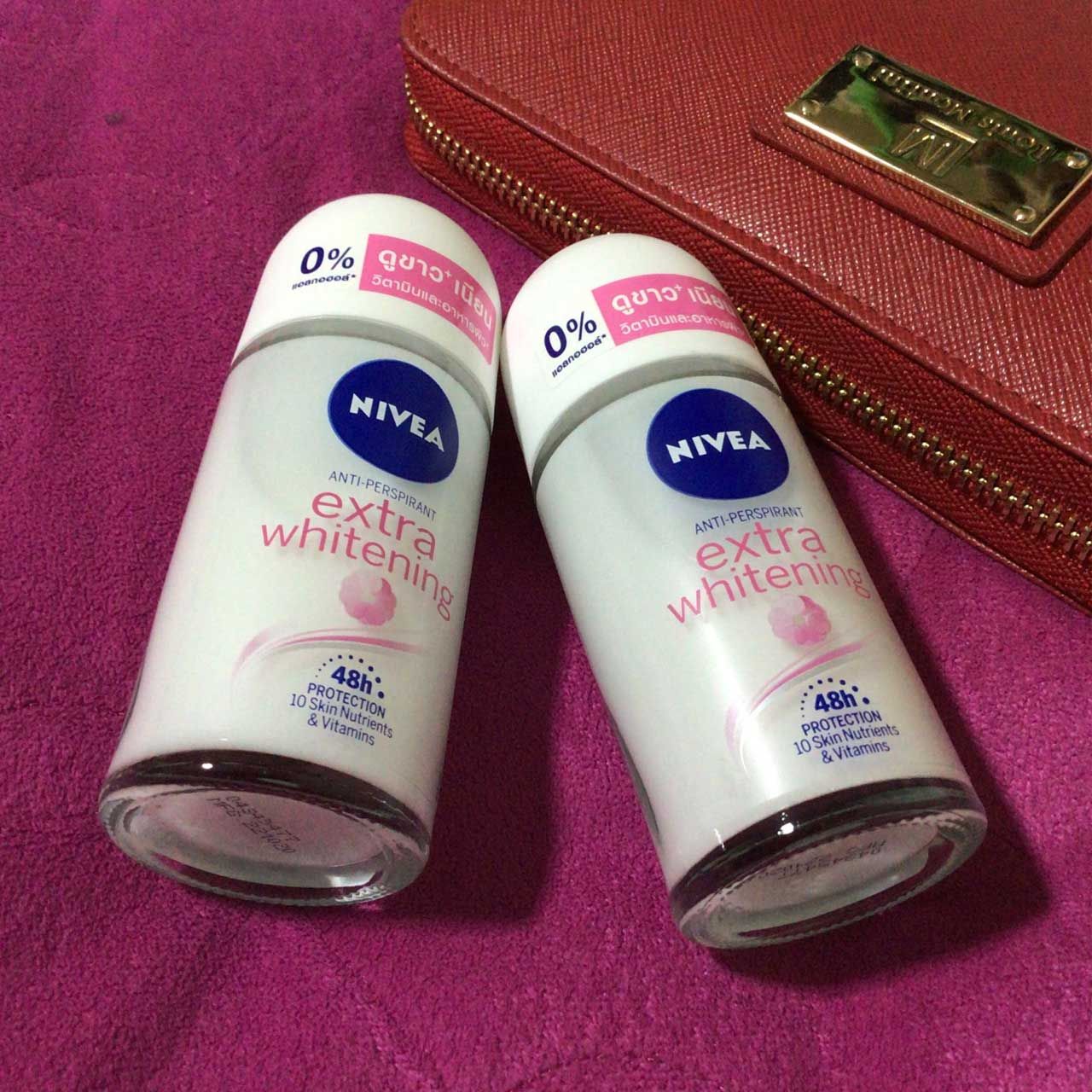 Lăn Ngăn Mùi NIVEA Extra Whitening Roll on Trắng Mịn (50ml)
