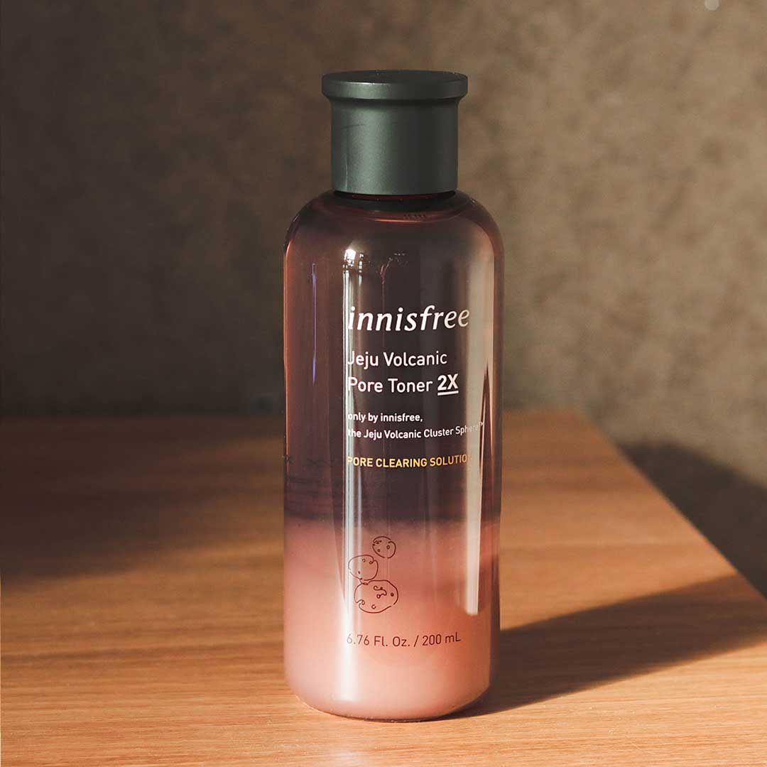 Nước Hoa Hồng Innisfree Jeju Volcanic Pore Toner 2X 200ml