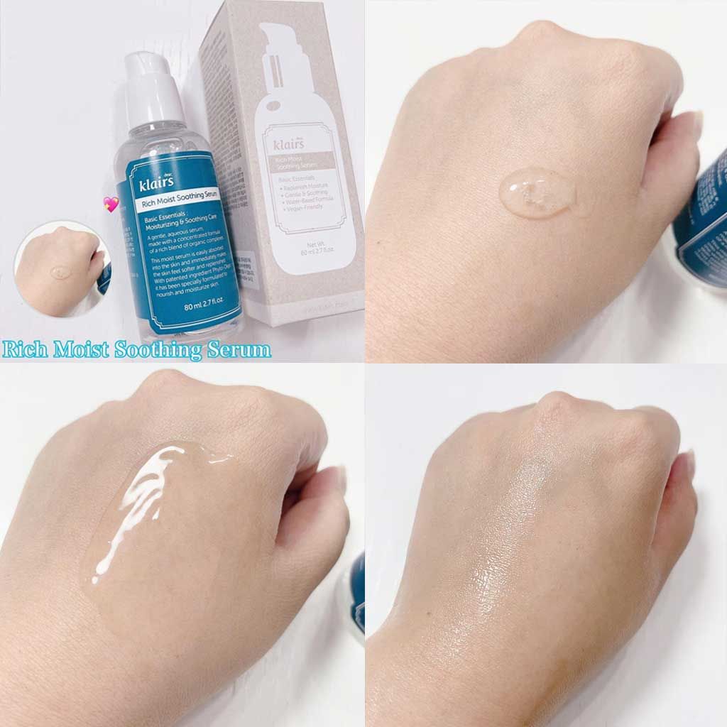Tinh Chất Dưỡng Ẩm Klairs Rich Moist Soothing Serum 80ml