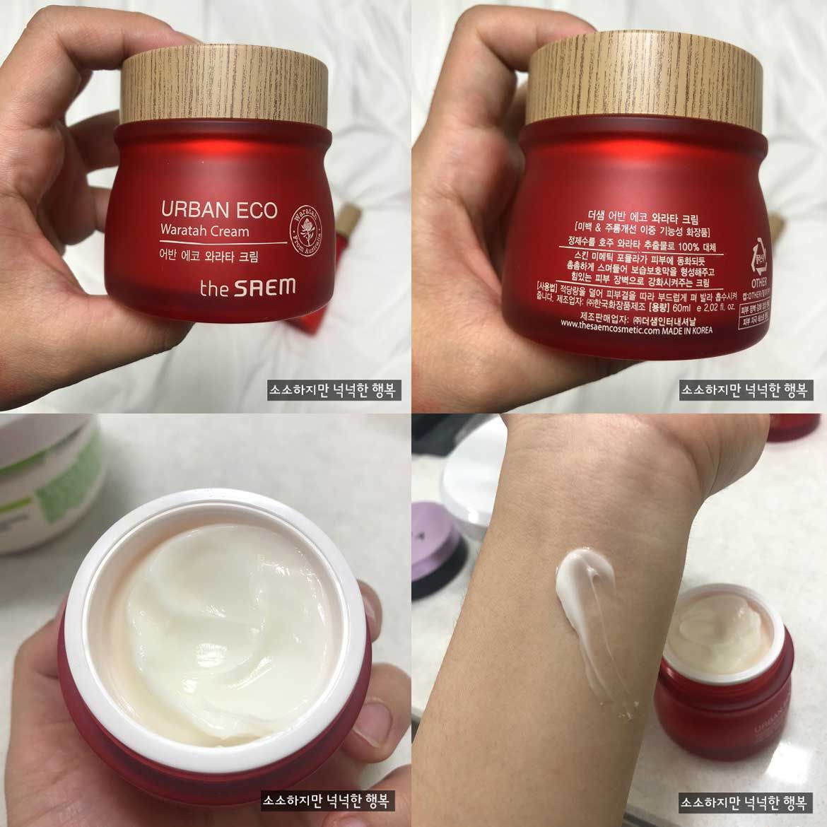 Kem dưỡng The Saem Urban Eco Waratah Cream 60ml