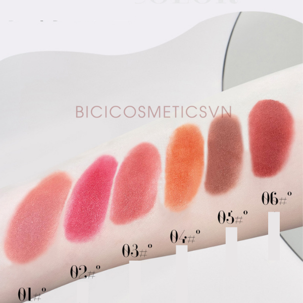 Son Kem Lì Dạng Tuýp Trong Suốt MAFFICK Ice Cube Velvet Lip Glaze Nội Địa Trung