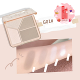  Bảng Tạo Khối Highlight 3 ô GOGO TALES The Sunset Highlight Contouring Palette 