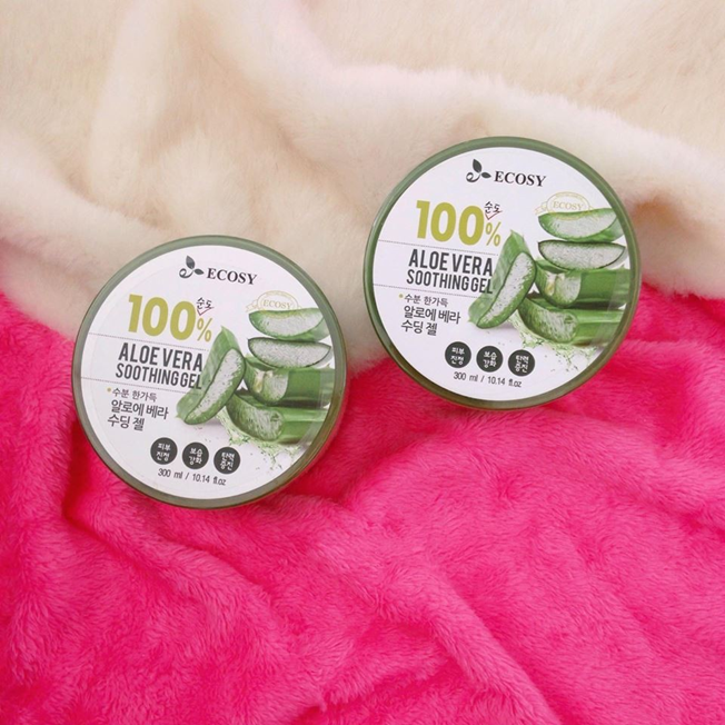 Gel Dưỡng Da Chiết Xuất Lô Hội Ecosy 100% Aloe Vera Soothing