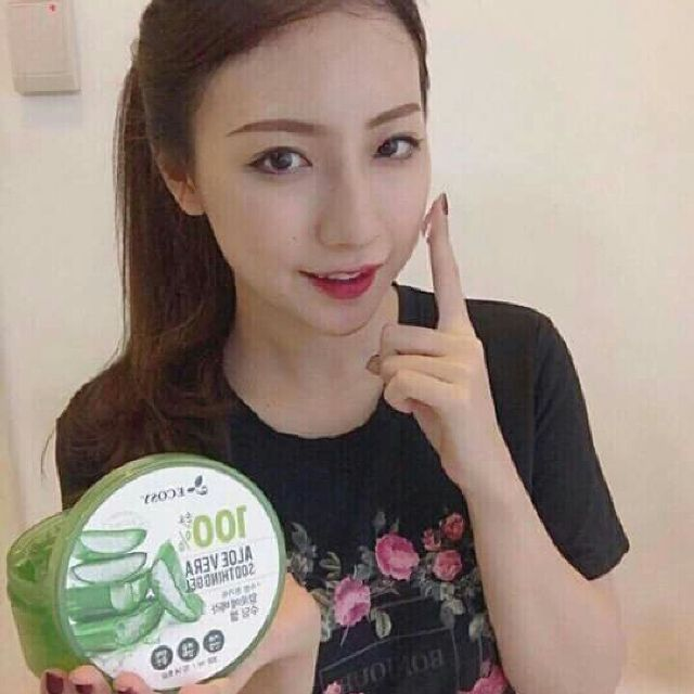 Gel Dưỡng Da Chiết Xuất Lô Hội Ecosy 100% Aloe Vera Soothing