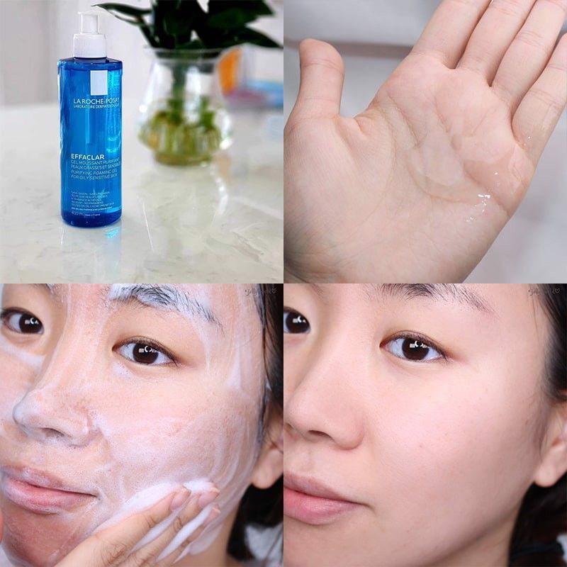  Gel Rửa Mặt Cho Da Dầu Mụn LA ROCHE-POSAY Effaclar Purifying Foaming For Oil Sensitive Skin 