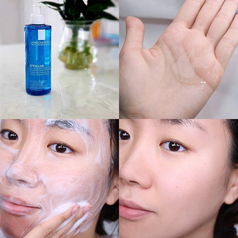 Gel Rửa Mặt Cho Da Dầu Mụn LA ROCHE-POSAY Effaclar Purifying Foaming For Oil Sensitive Skin - 2 size
