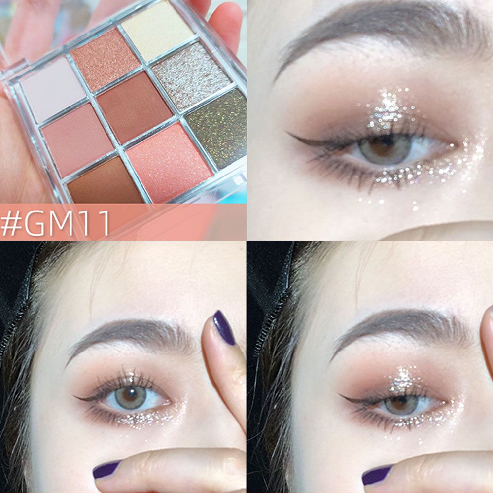 Bảng Phấn Mắt Nội Địa Trung JILL LEEN Eyeshadow Palette 9 ô