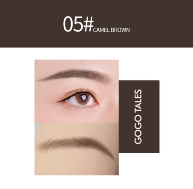  Chì Kẻ Mày 2 Đầu Gogo Tales Fine Triangle Brow Pencil NĐT 