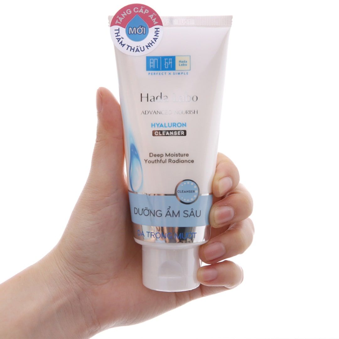 Kem Rửa Mặt Dưỡng Ẩm Tối Ưu Hada Labo Advanced Nourish Cream Cleanser (không tích điểm)