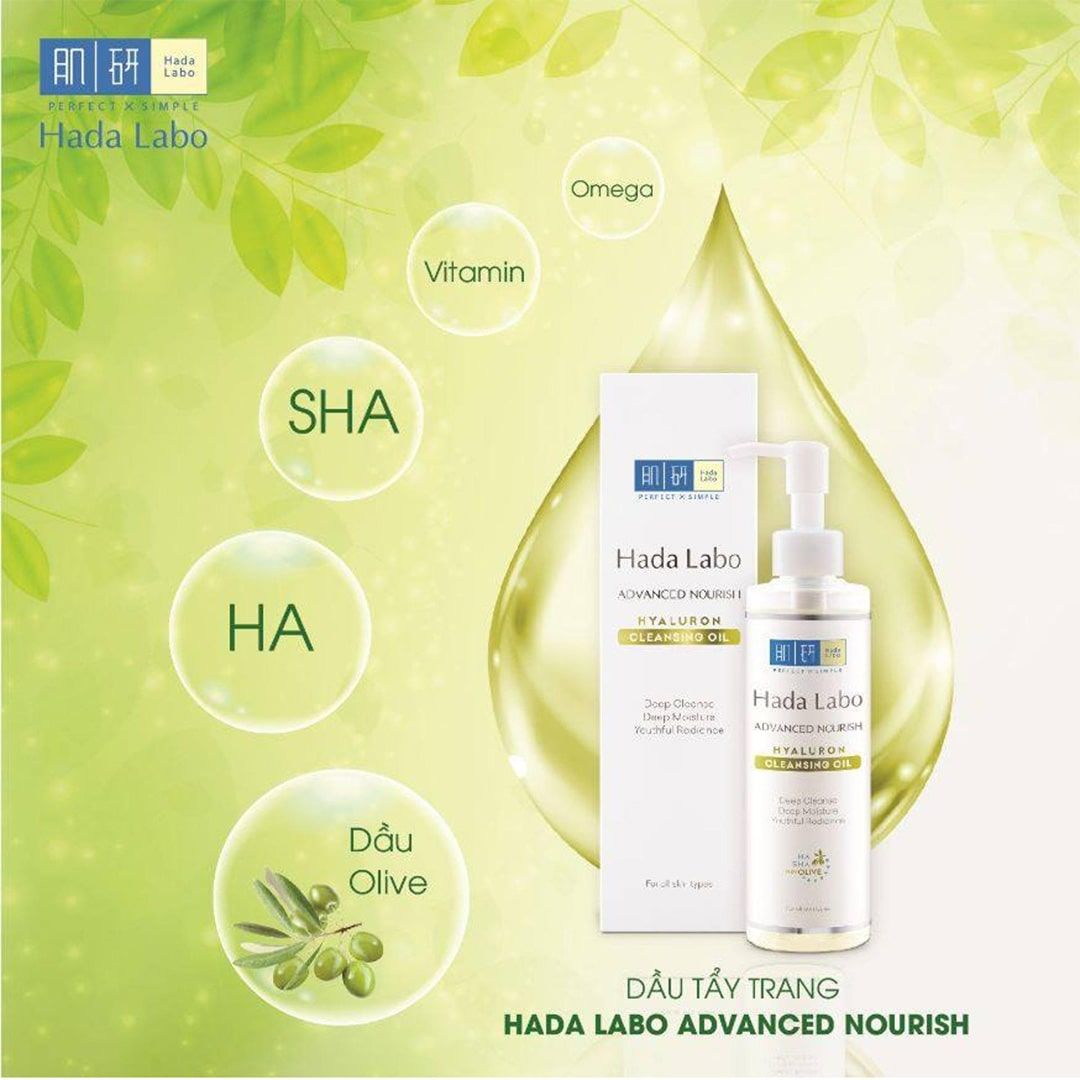 Dầu Tẩy Trang HaDa LaBo Advanced Nourish Cleansing Oil 200ml
