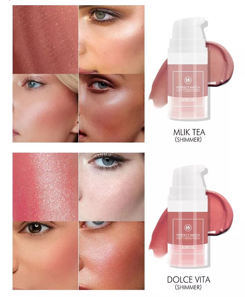 Má Hồng Kem KIMUSE Blusher Match Liquid Blush