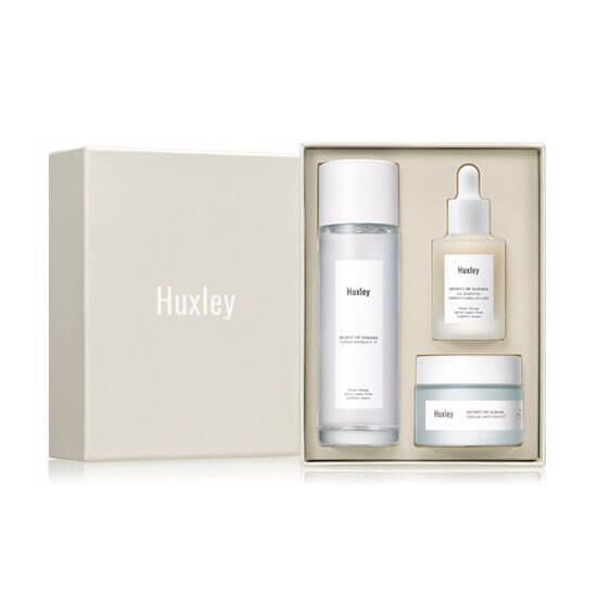 Bộ Sản Phẩm Dưỡng Da Chống Lão Hóa Huxley Antioxidant Trio Set