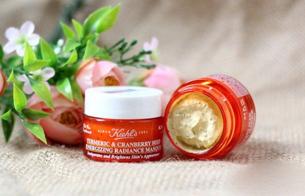 Mặt Nạ Nghệ Việt Quất Kiehl's Turmeric & Cranberry Seed Energizing Radiance Masque Minisize - 14ml