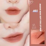  Son Kem Lì Hình Gấu HOLD LIVE Maddie Bear Soft Fog Lip Mud Nội Địa Trung 