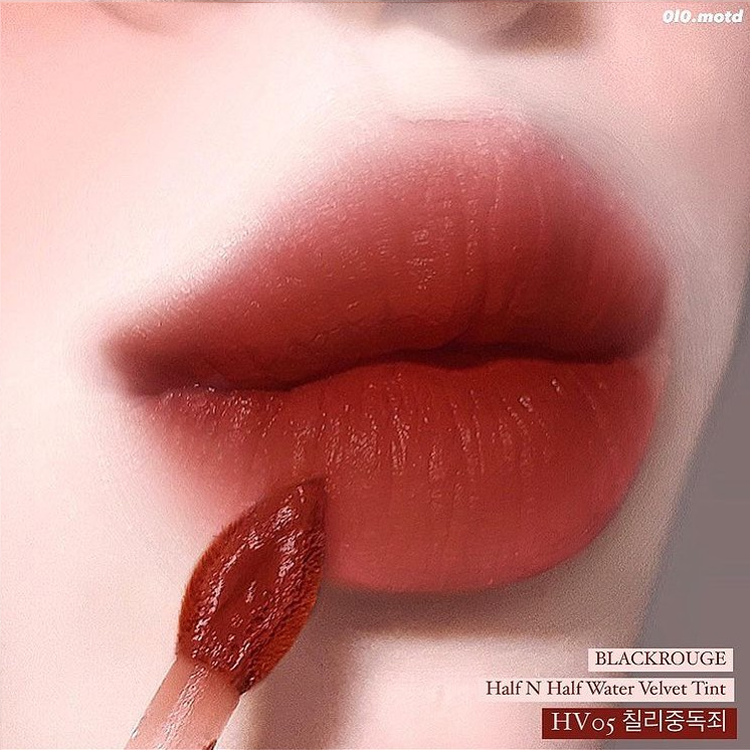 Son Kem Lì Mịn Black Rouge Half N Half Water Velvet