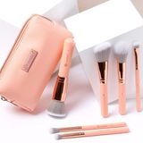  Bộ Cọ 6 Cây Kèm Túi BH COSMETICS Petite Chic 6 Piece Mini Brush Set With Bag 