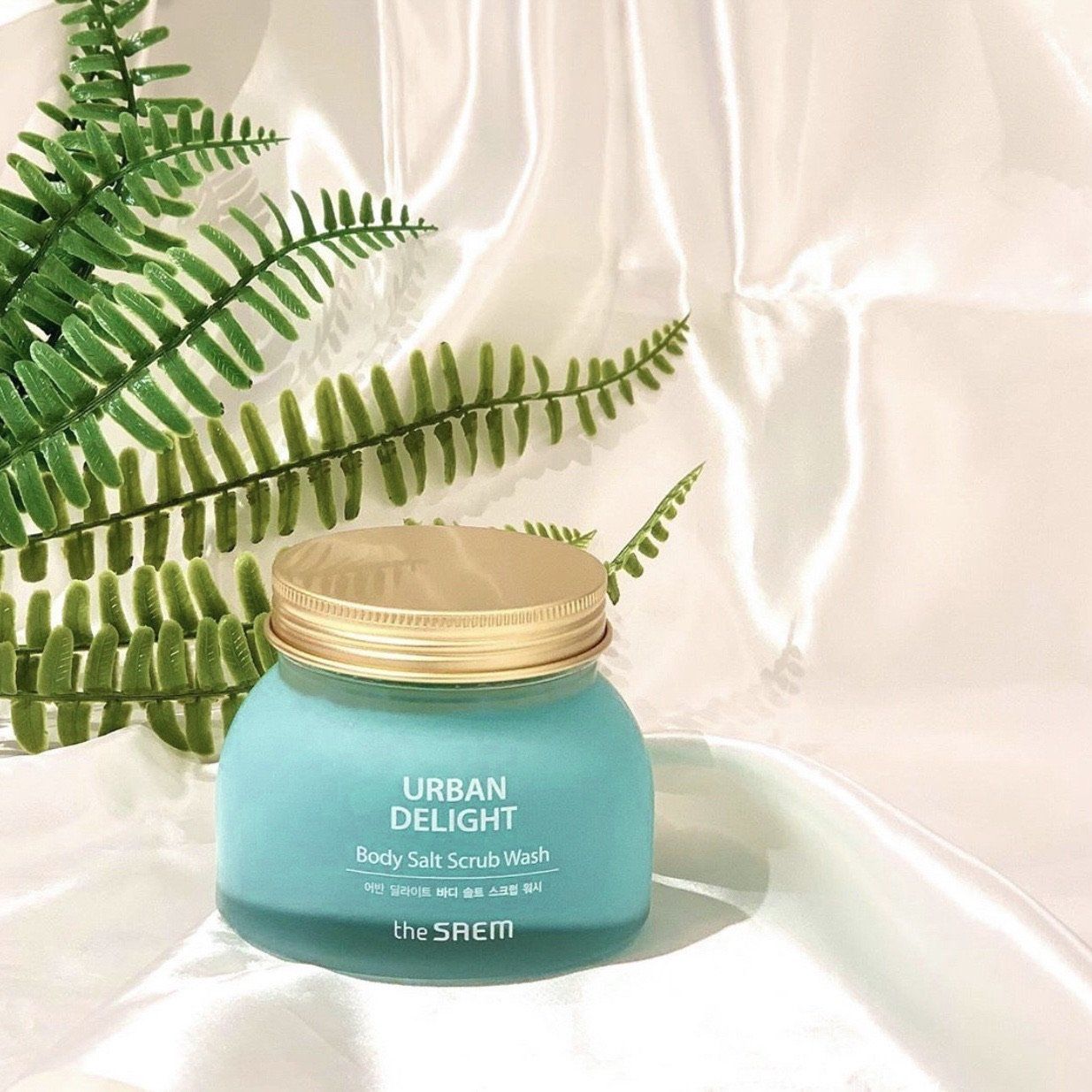 Kem dưỡng thể tẩy tế bào chết The Saem Urban Delight Body Salt Scrub Wash