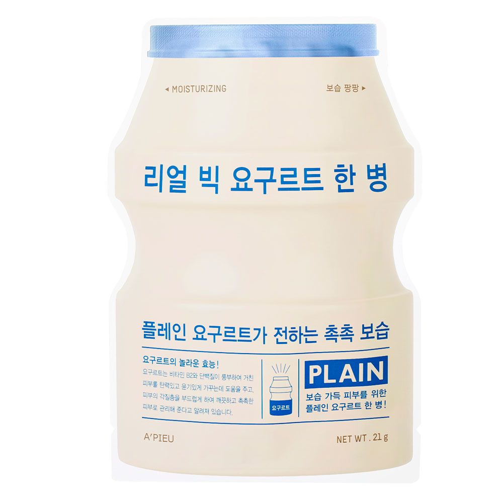 Mặt Nạ Sữa Chua Apieu Real Big Yogurt One Bottle (Miếng)