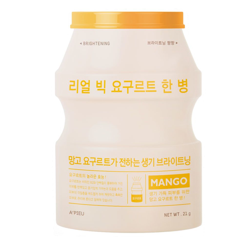 Mặt Nạ Sữa Chua Apieu Real Big Yogurt One Bottle (Miếng)