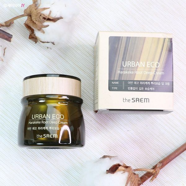 Kem Dưỡng Ẩm Dành Cho Da Khô The Saem Urban Eco Harakeke Root Deep Cream 60ml