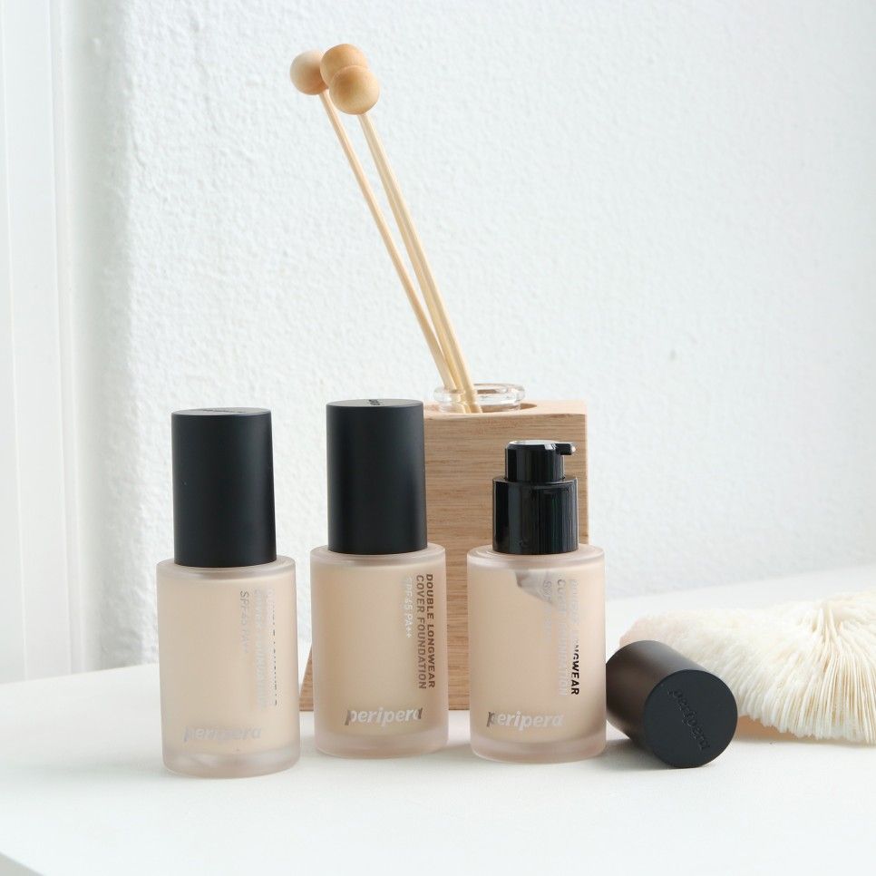 Kem nền PERIPERA Double Longwear Cover Foundation