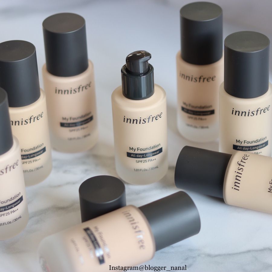 Sample Kem Nền Innisfree My Foundation All Day Long Wear SPF25/PA++