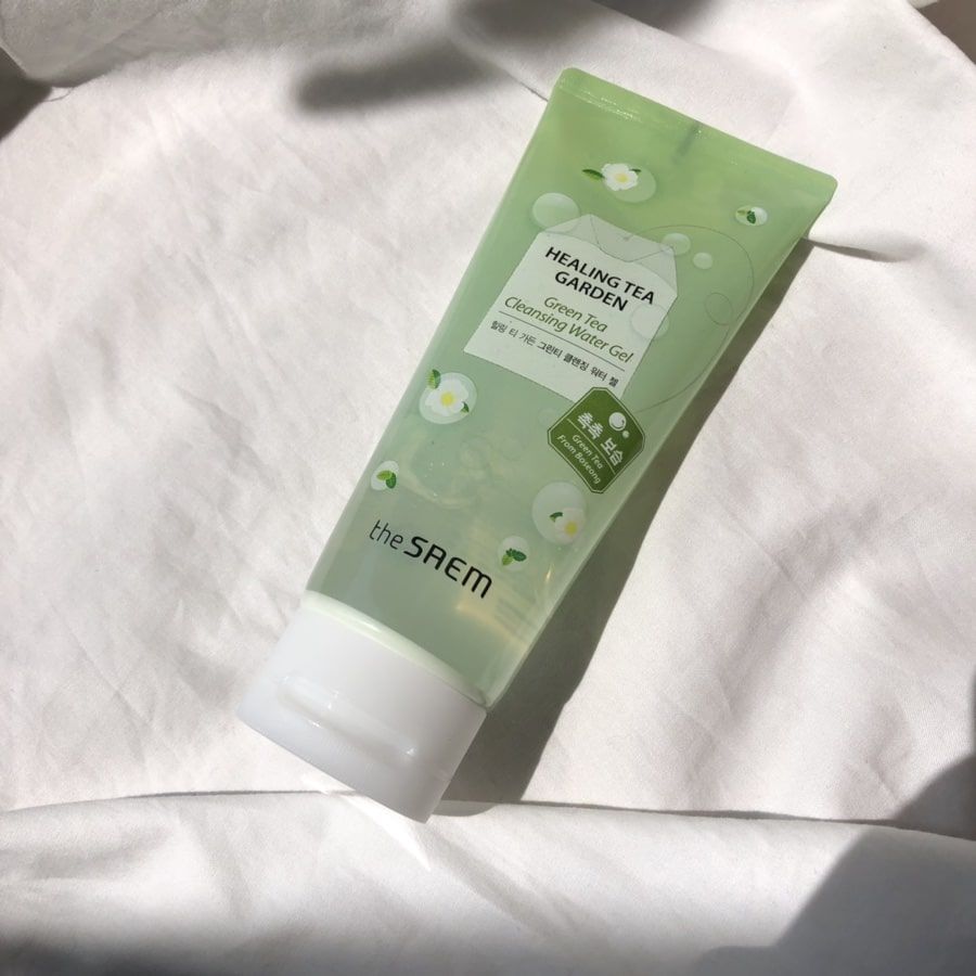 Sửa Rửa Mặt Dạng Gel The Saem Healing Tea Garden Green Tea Cleansing Water Gel 200ml