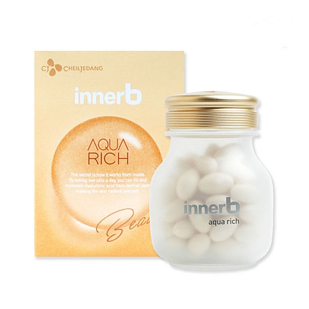 Viên Uống Cấp Nước Và Bổ Sung Collagen InnerB Aqua Rich (không tích điểm)