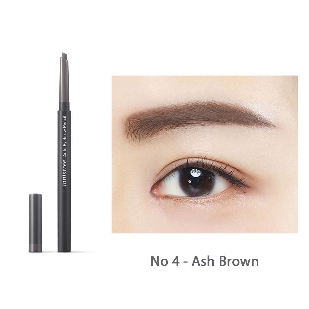 Chì Kẻ Mày Ngang Thế Hệ Mới Innisfree Auto Eyebrow Pencil