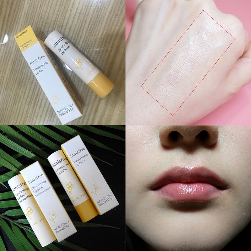  Son Dưỡng Môi Innisfree Canola Honey Lip Balm 