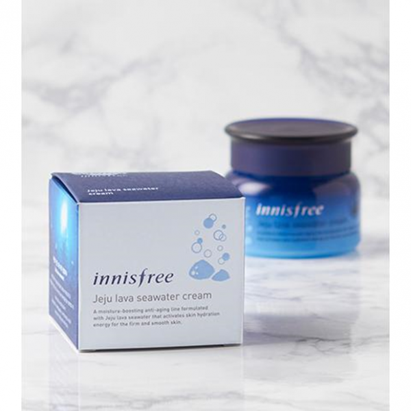 Kem Dưỡng Ẩm Innisfree Jeju Lava Seawater Cream